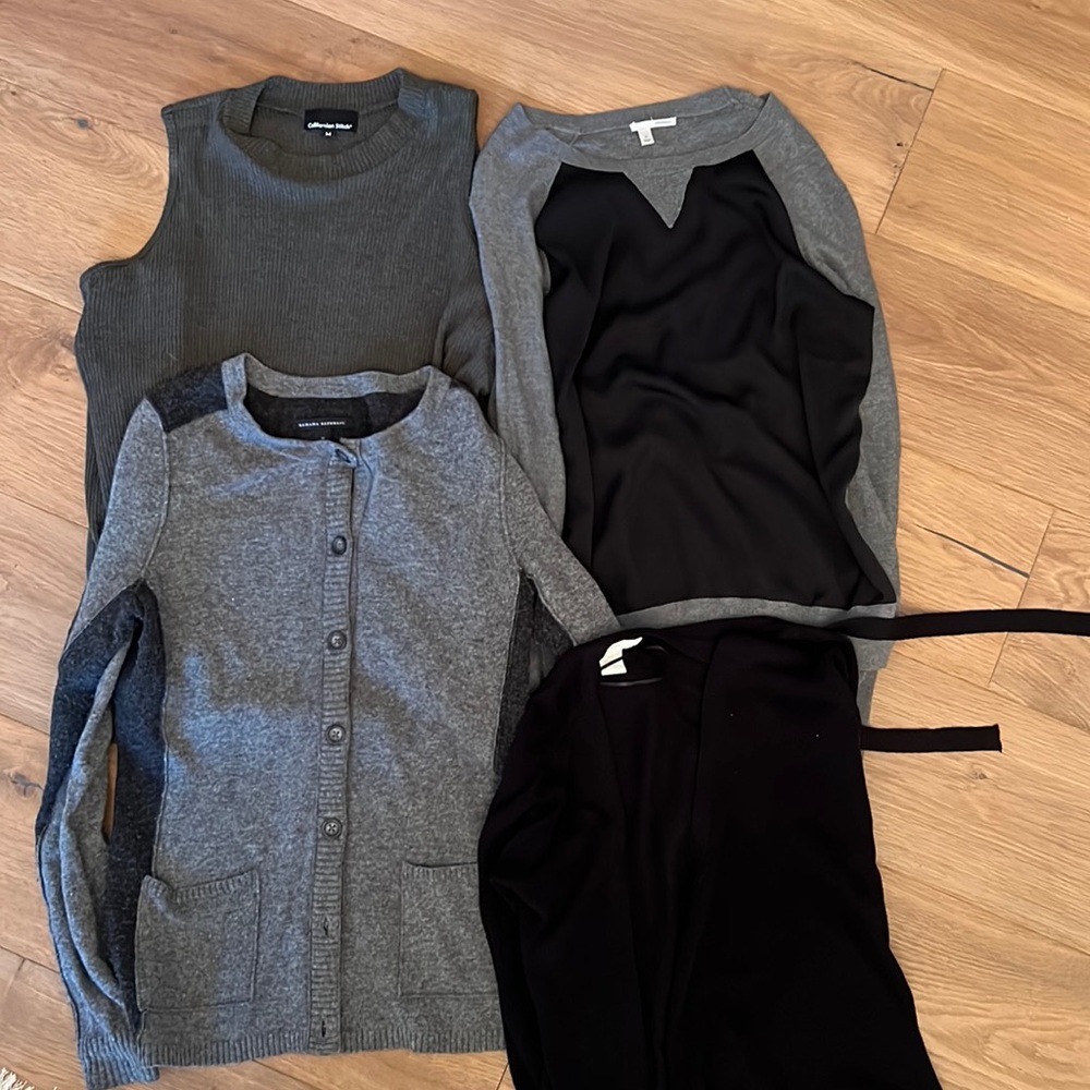 Cardigan, sweater, wrap bundle